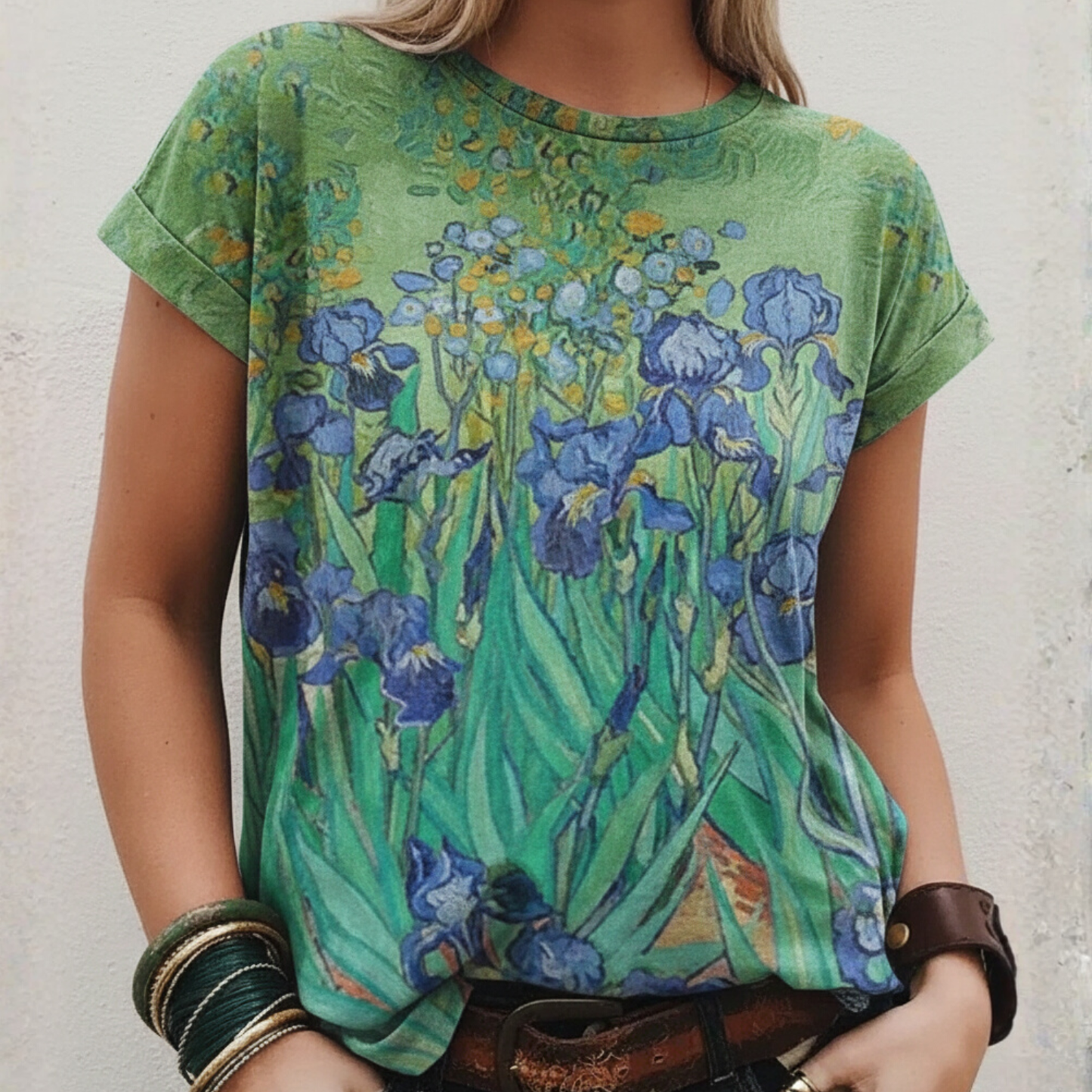 Van Gogh Inspired Art Print T-Shirt