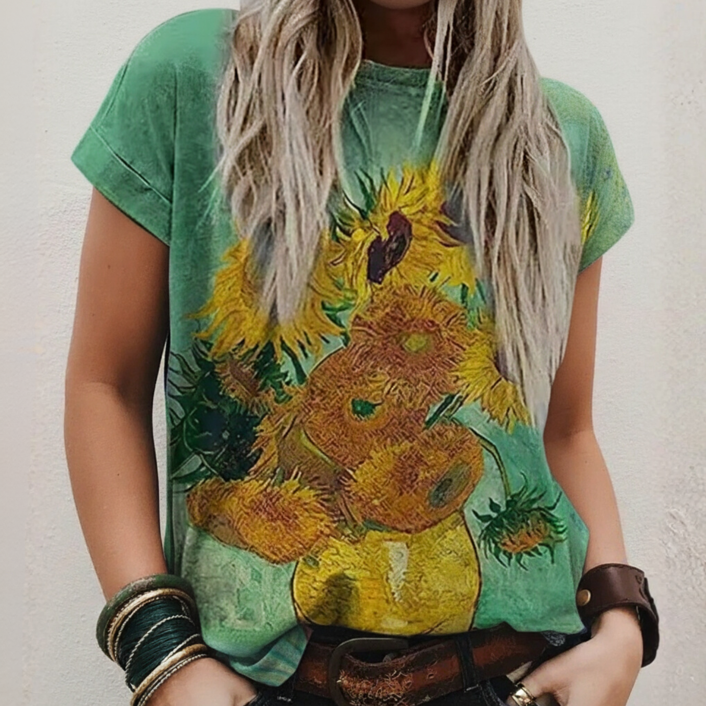 Van Gogh Inspired Art Print T-Shirt