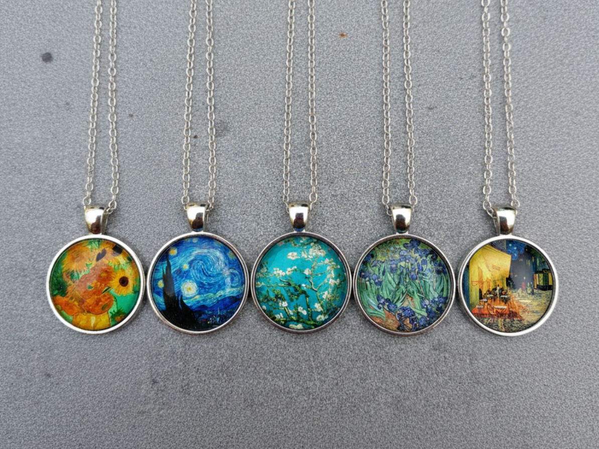 Van Gogh Pendant Necklaces