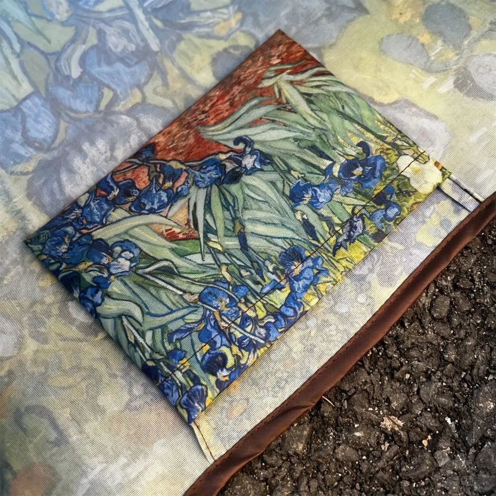 Van Gogh Irises Large Tote Bag